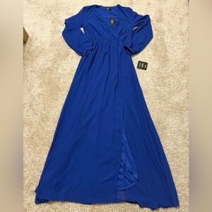 NWT-Lulu's Long Sleeve Maxi Dress, Small